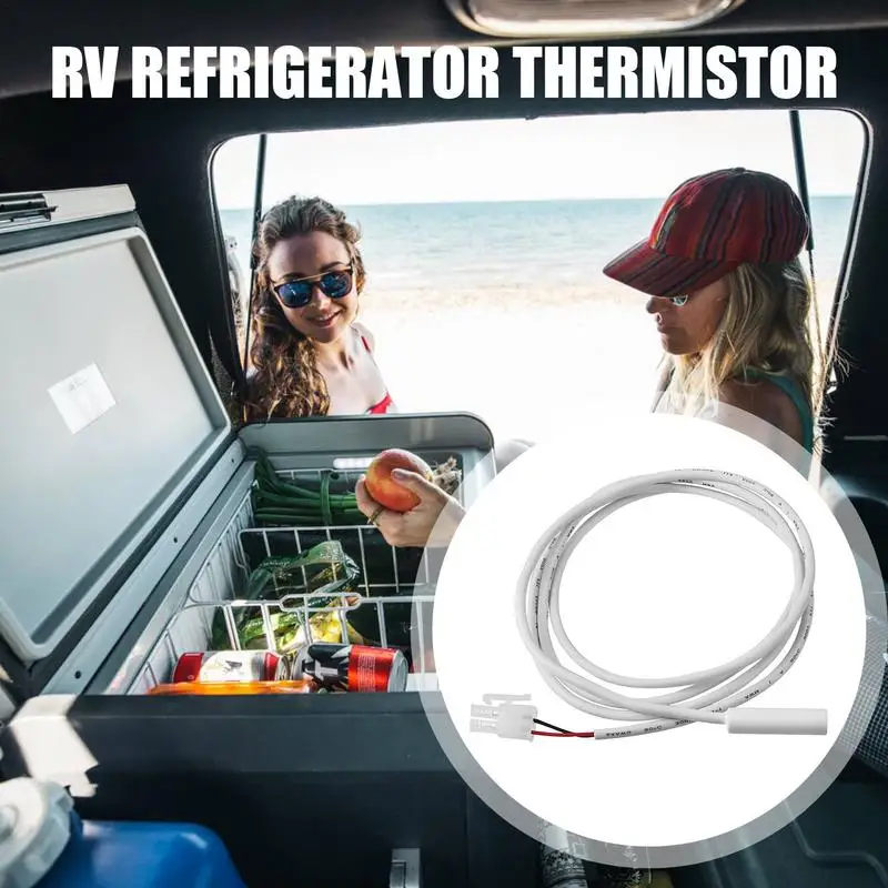 Refrigerator Defrost Thermostat Wear-Resistant Thermostat Replacement Refrigerator Thermistor Insulated Quick Response