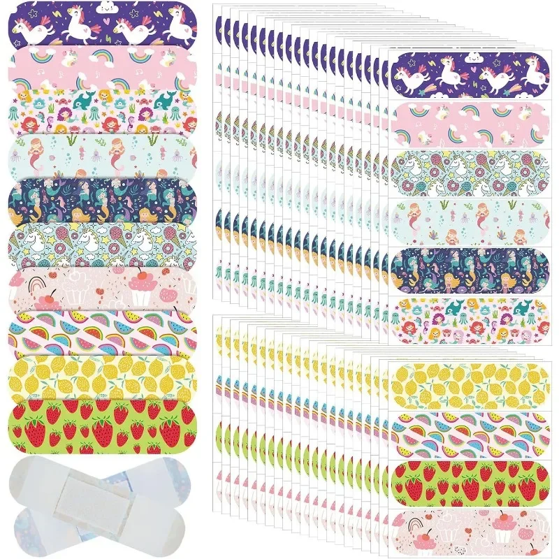 10pcs Cartoon Boys Plaster Band Aid Wound Patch Finger Skin Dressing Bandage