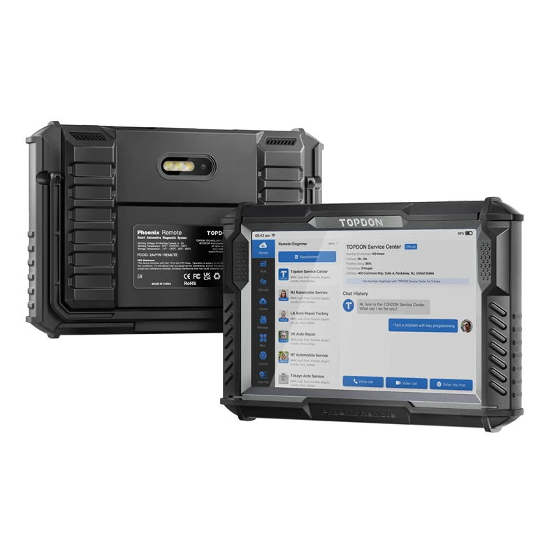 TOPDON Phoenix Remote Ecu Programer Programming Coding Tool Car Truck OBD2 Auto Scanner Diagnostic  Tool