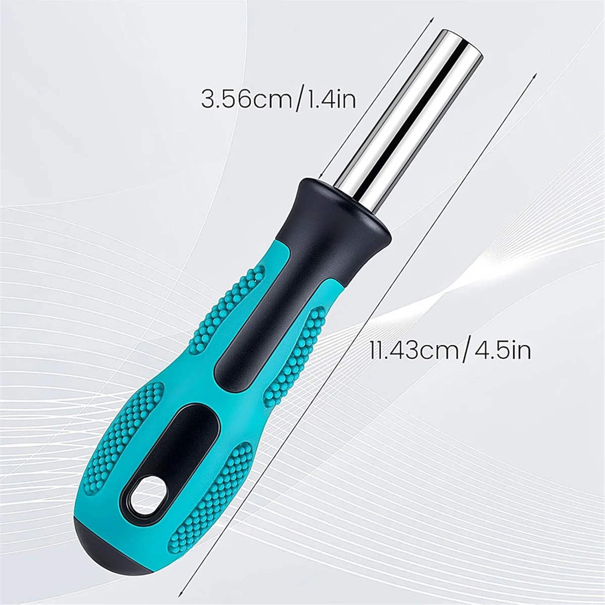 

ABNJ, 4 шт., ручка отвертки, ручка отвертки 1/4, магнитная отвертка, магнитный держатель бит, ручки отвертки