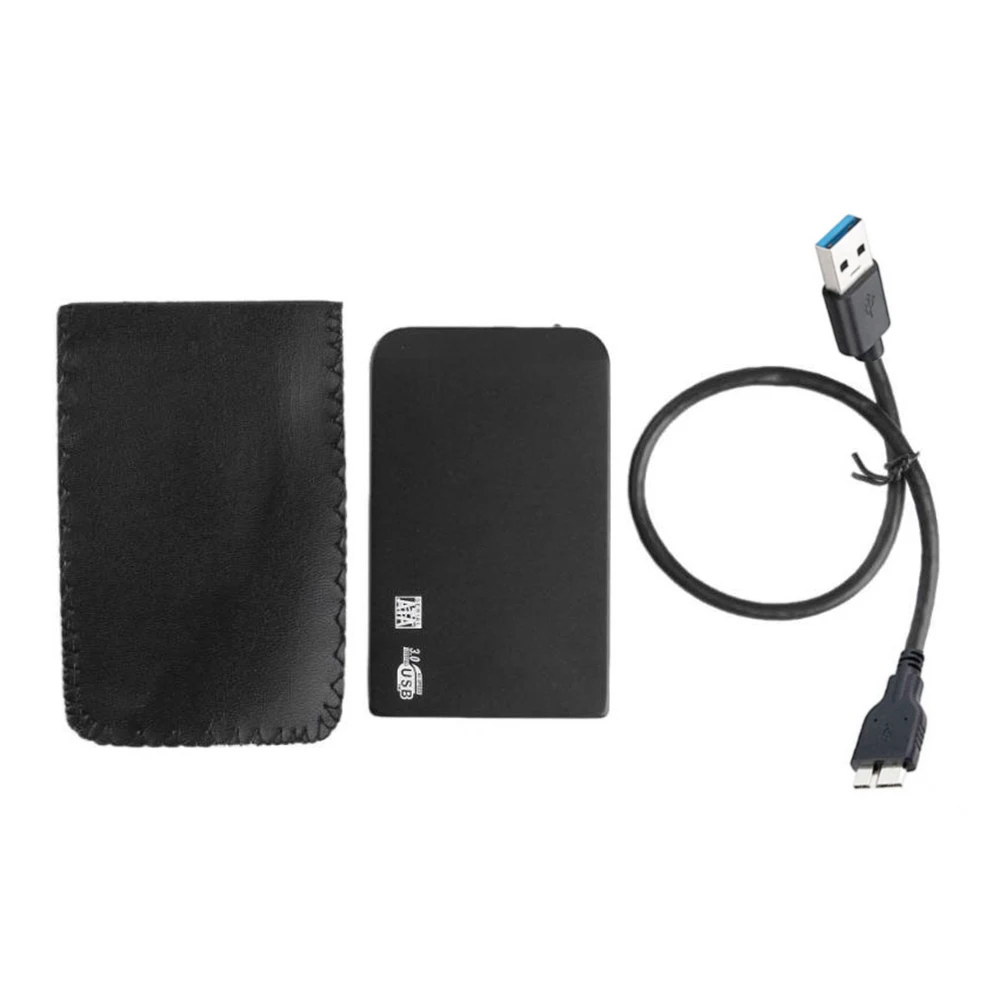 Boîtier de disque dur USB3.0 SATA SSD HDD 2,5 pouces, 5Gbps, 3 to, USB3.0 SATA, boîtier de disque dur Portable (disque dur non inclus)