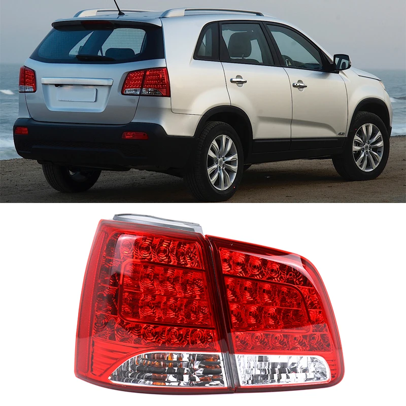 Car Accessories Rear Bumper Tail Light Assembly Brake Stop Reverse Lamp Taillight Taillamp For Kia Sorento 2009 2010 2011 2012