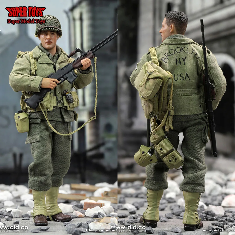 

1/12 Scale Collectible XA80012 Male Soldier WWII US Ranger Rescue Set Reiben 6 Inch Moveable Full Set Male Soldier Action Figure