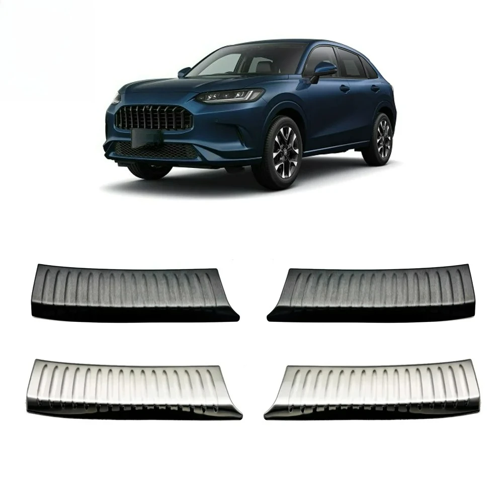 

Trim For Honda Zr-v Zr V Zrv 2022 2023 Stainless Steel Built-in Rear Bumper Protector Door Sill Trunk Tread Plate Trim Parts