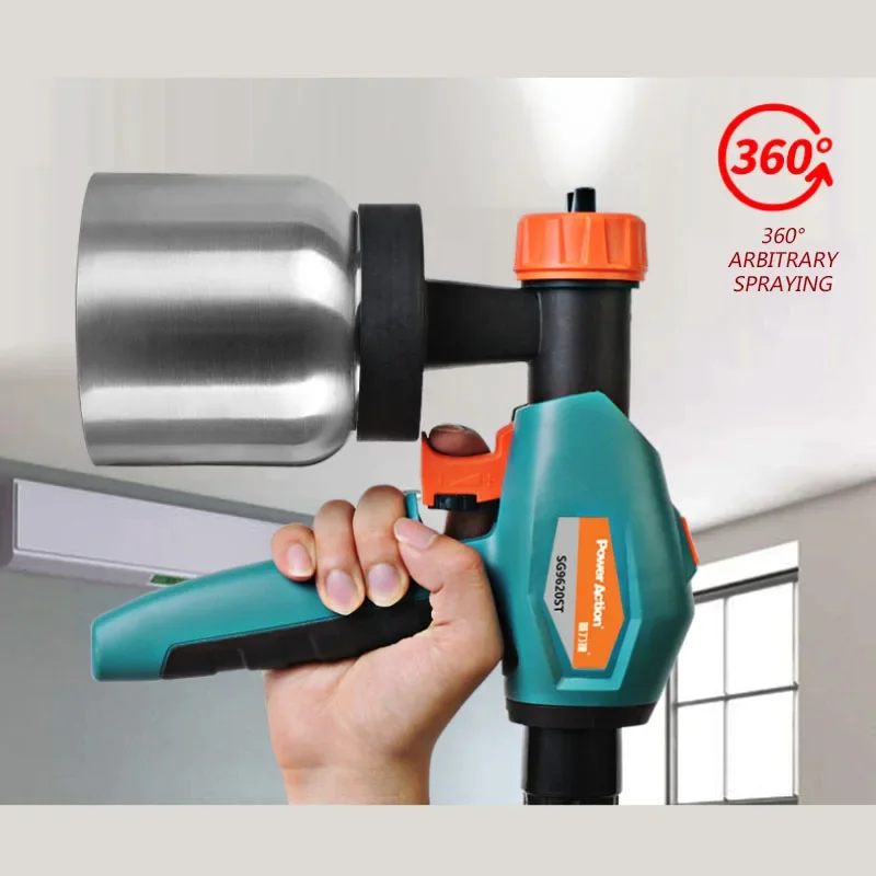 SG9619 / SG9616MINI / SG9616N Home Paint Machine 220V / 850W / 900W High-Voltage Electric Spray Gun Paint Coating Gun