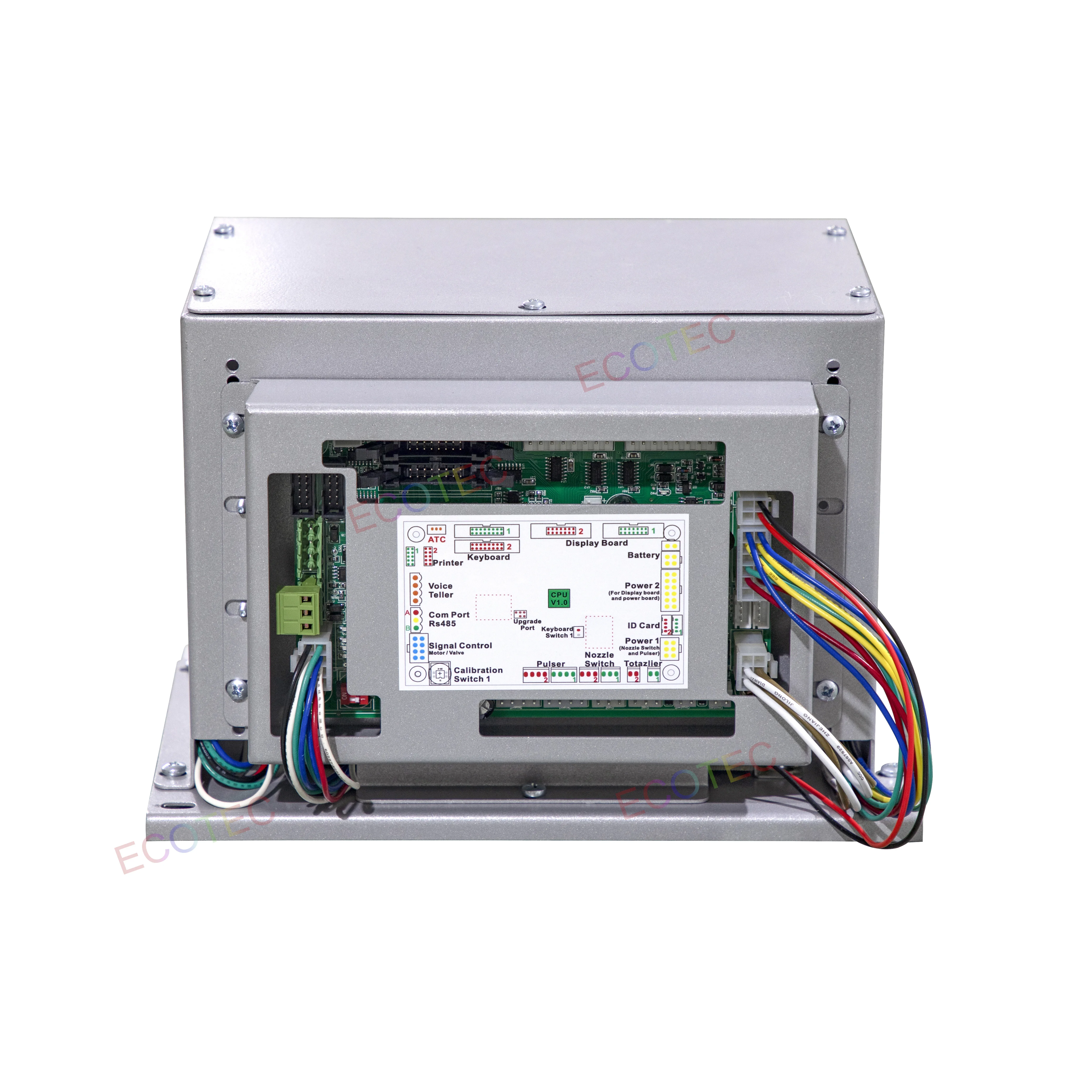 

Электронный контроллер PTS диспенсера топлива с системой Wintec APP