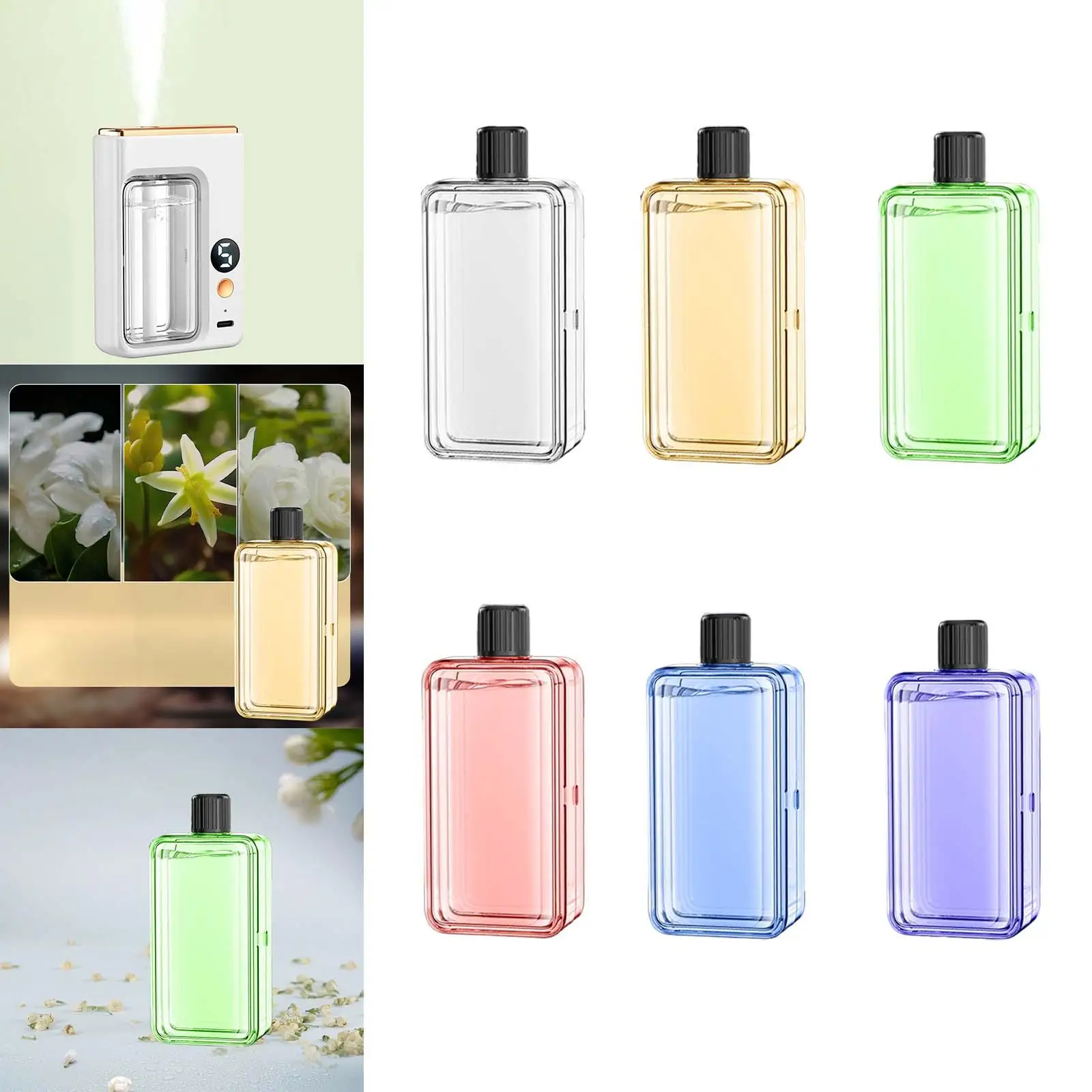 Essential Oil for Diffuser Scented Oil Aroma Oils Room Freshener for DIY Soap Candle Making Bedroom Laundry Household Humidifier view 6