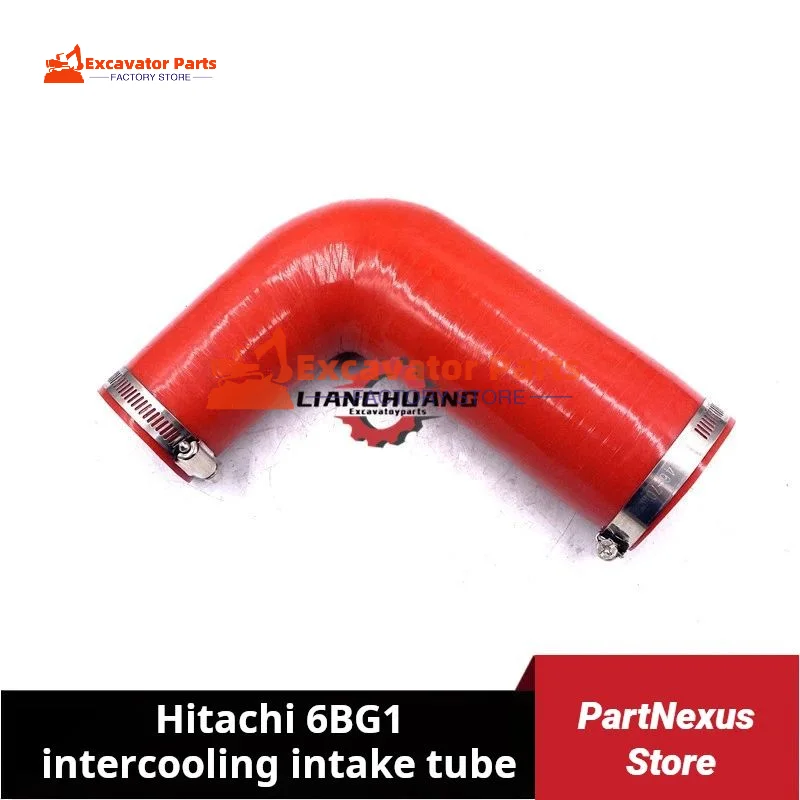 For Hitachi ZAX ZX200 210 240 270 3 Intercooler Pipe 6BG1 Intercooled Intake Tube Hose 4412520H Excavator Parts