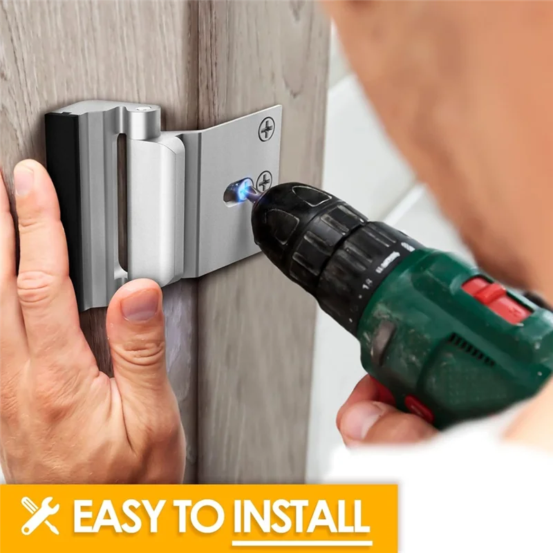 

ABJN-Home Security Door Lock Reinforcement Lock Child-Proof For Kids Safety High Security Front Door Locks