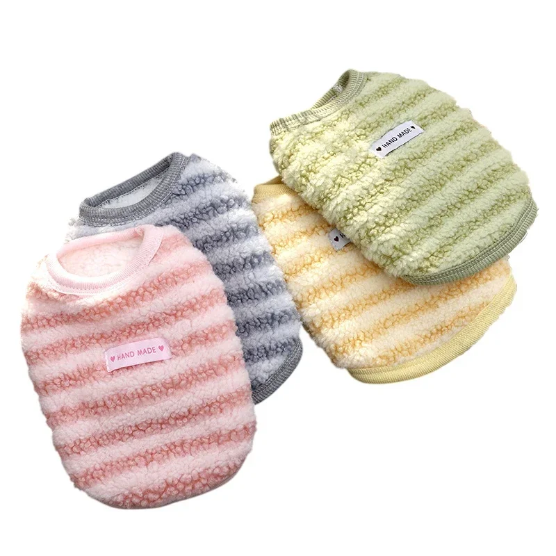 

With Traction Buckle Suitable For Spring/summer Dog And Cat Vest Cute Pet Vest Breathable Knit Soft And Comfortable
