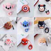 3D Cartoon Stitch Case for Inpods I12 Wireless Bluetooth Earphone Protector for Airpods I12 I9 I11 Headset Accessories Soft Case