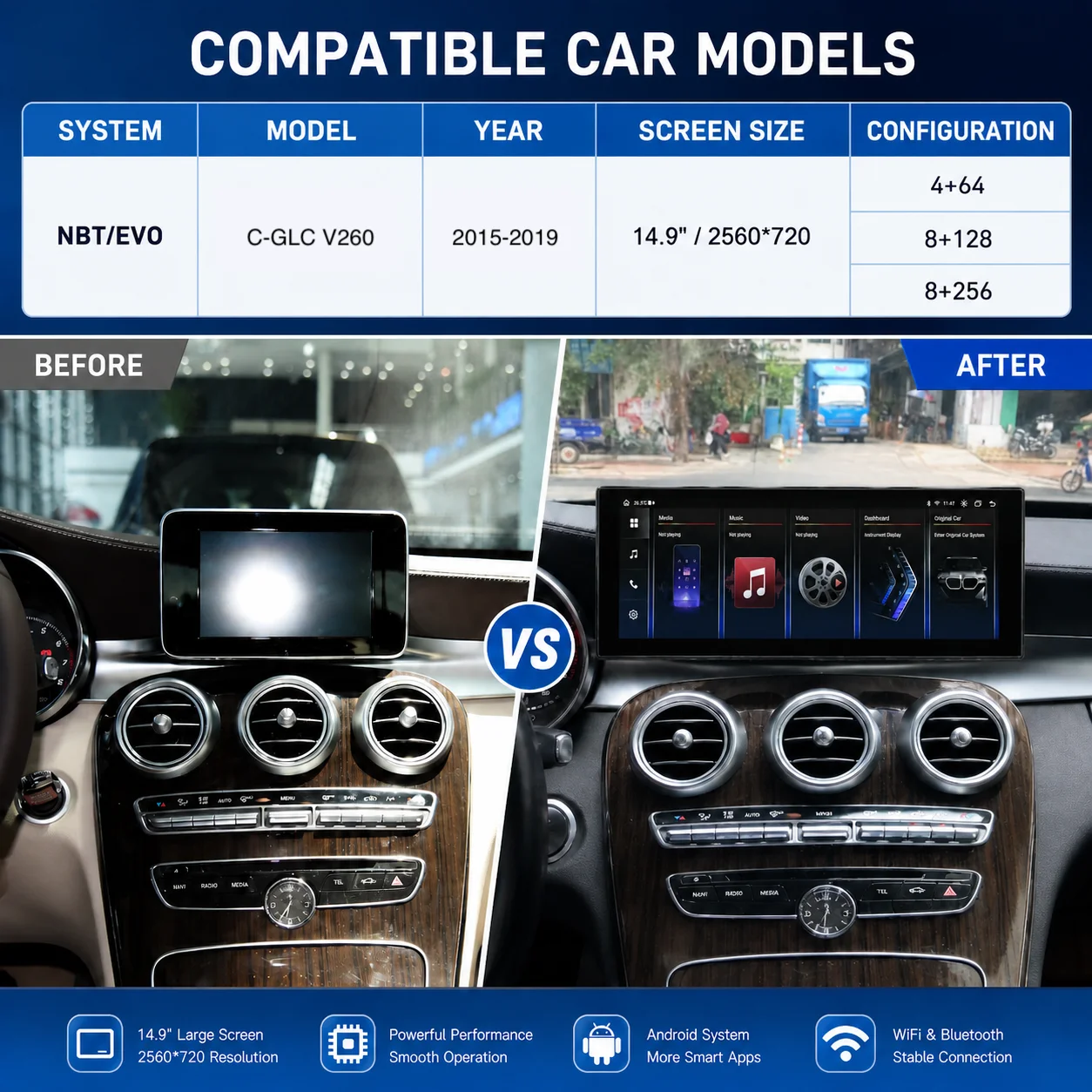 نظام ملاحة سيارة أندرويد مقاس  - مراجعة Car Multimedia Rear Seat Entertainment وسعره