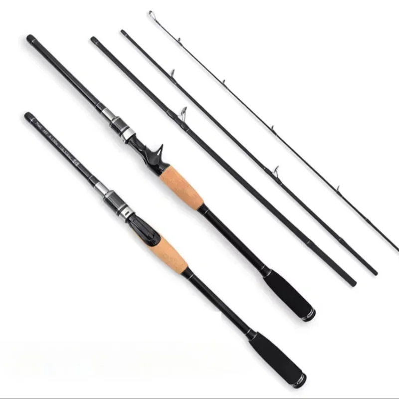 Aluminum curved tail fishing rod roller, guide rail large game rod, glass fiber blank deep sea tuna fishing rod