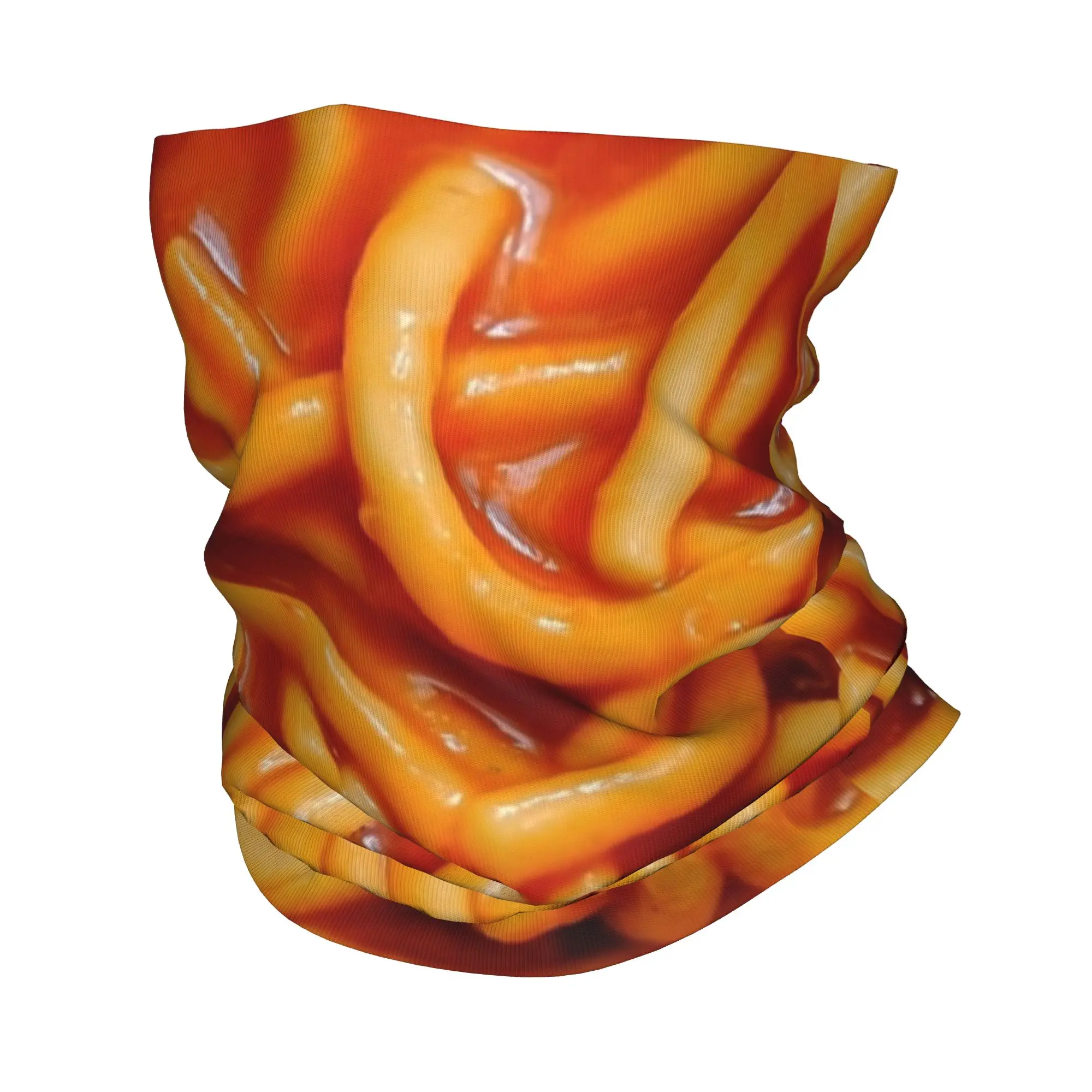 

Delicious Food Spaghetti Pasta Noodles Bandana Neck Cover Balaclavas Wrap Scarf Headband Multi-use Outdoor Adult All Season