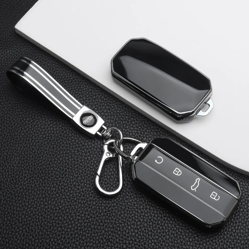 Capa de Chave de Carro TPU para Chery Jaecoo J7 7 J5 5, Bolsa de Proteção para Chave Remota de Carro, Acessórios Sem Chave