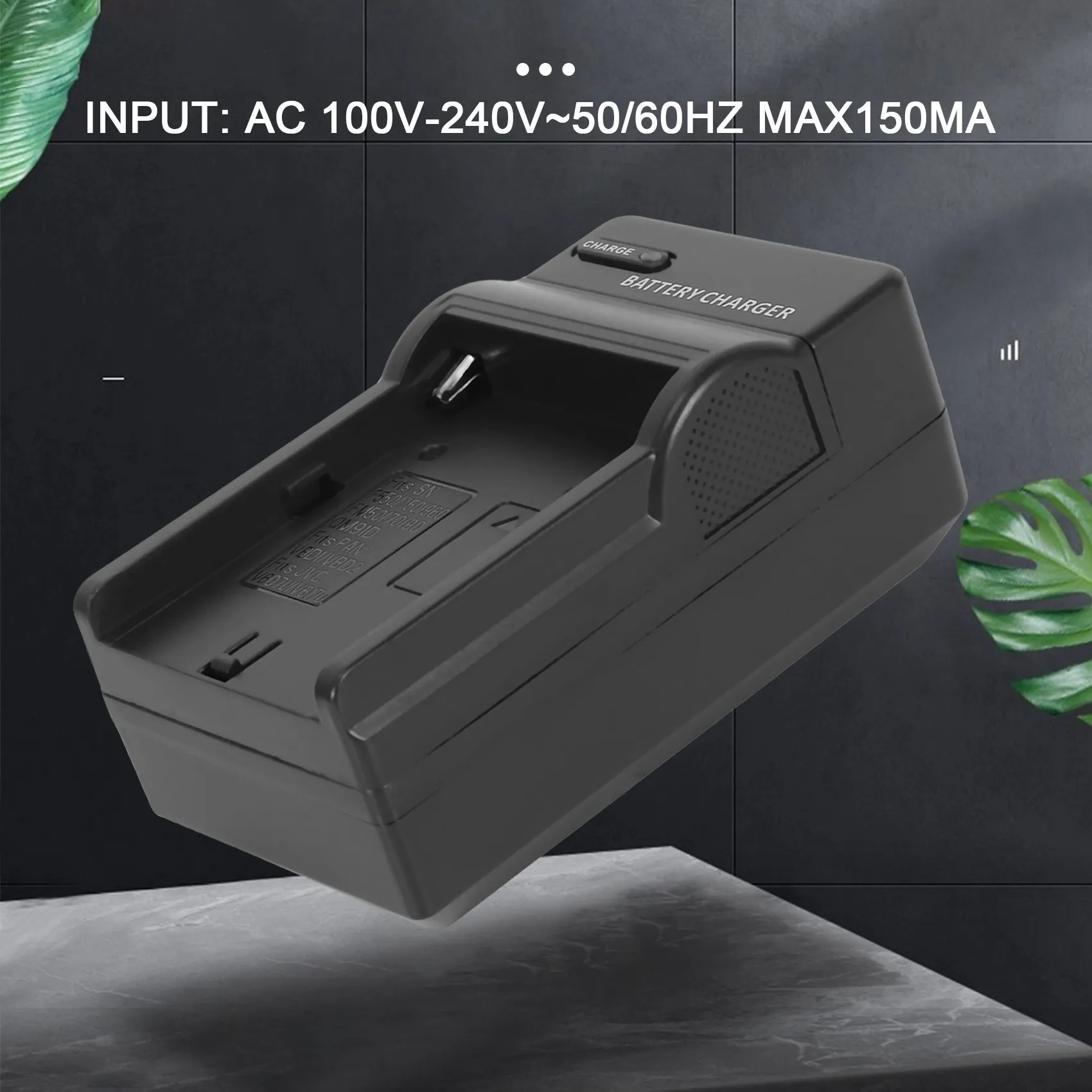 NP-F550 Batterijlader Voor Sony NP-FM50, Fm70, Fm90, Fm30, Fm 500H, Fm51 (Usplug)