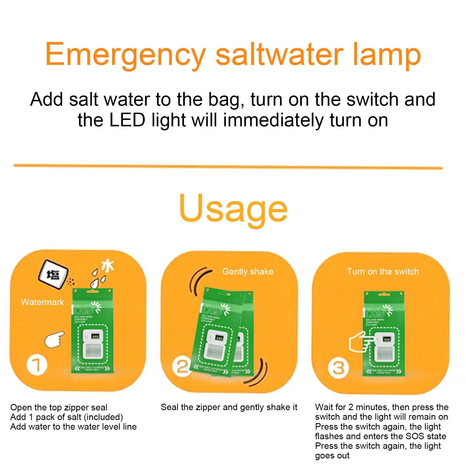 

Camping Lights Portable Lighting Lightweight Bright Light Saltwater Lantern For Power Outages For Outside Tent Fishing Mountain