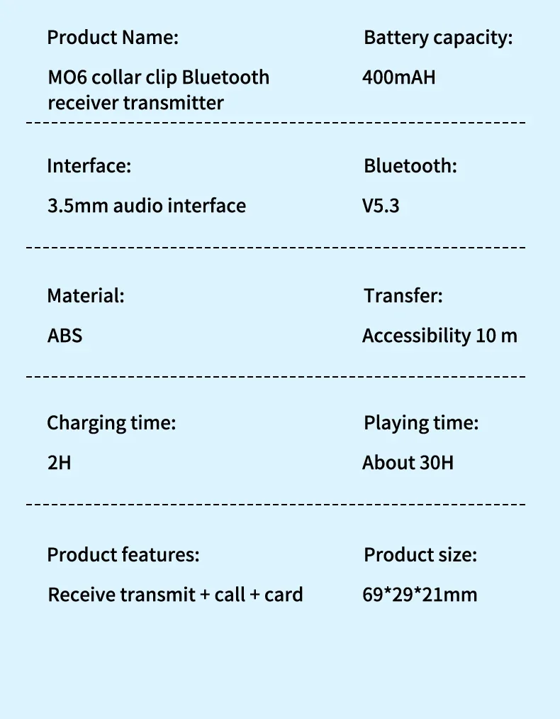 Auto Bluetooth 5,3 Audio Sender Empfänger 3,5mm Buchse mit drahtlosem PC Kopfhörer Stereo Wireless Adapter für TV-Flugzeuge verkabelt – Detail 19