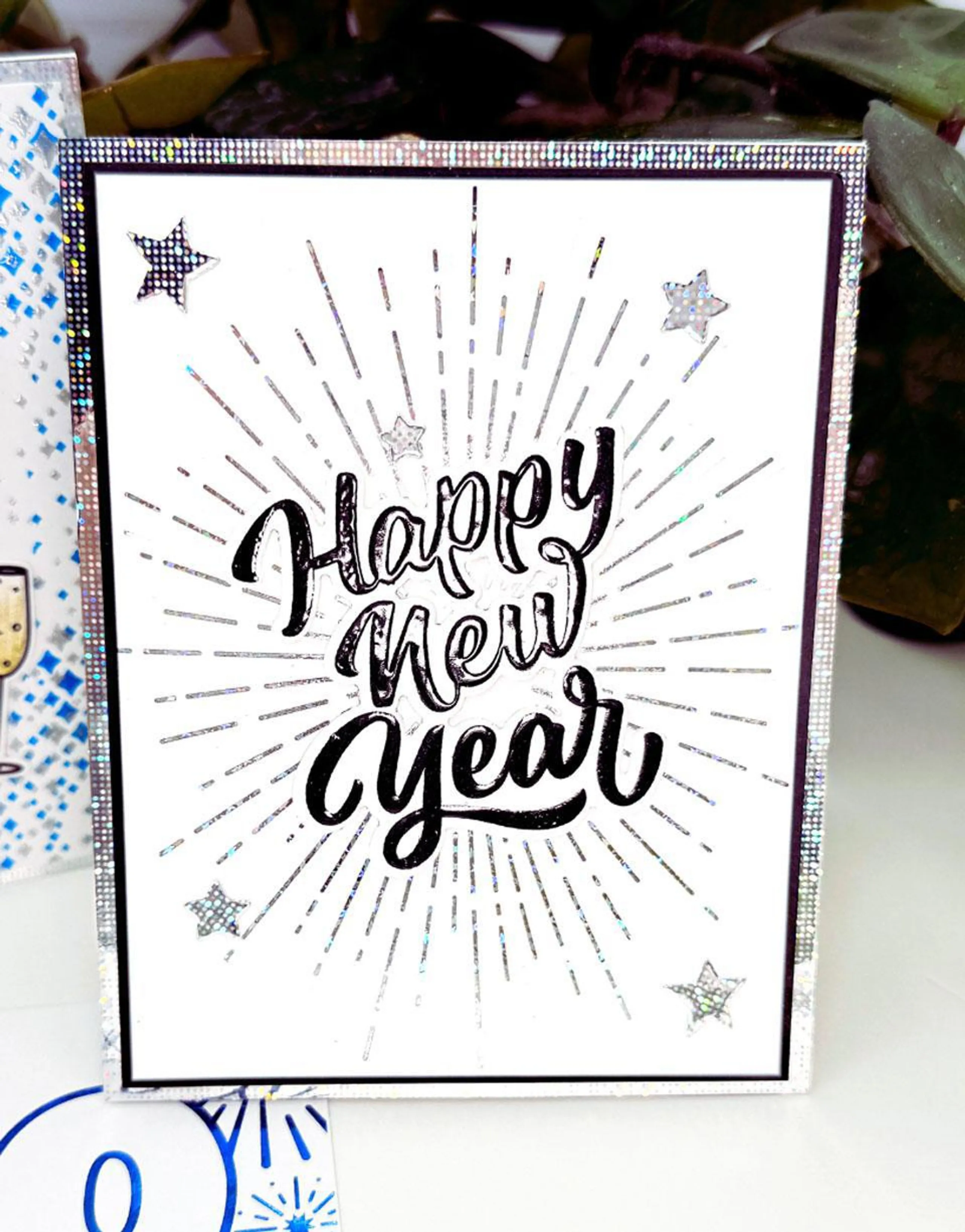 2026 New Year Cheer Christmas Tree Metal Cutting Dies Stamps Stencils Scrapbook Paper Diary Decoration Card Handmade Embossing