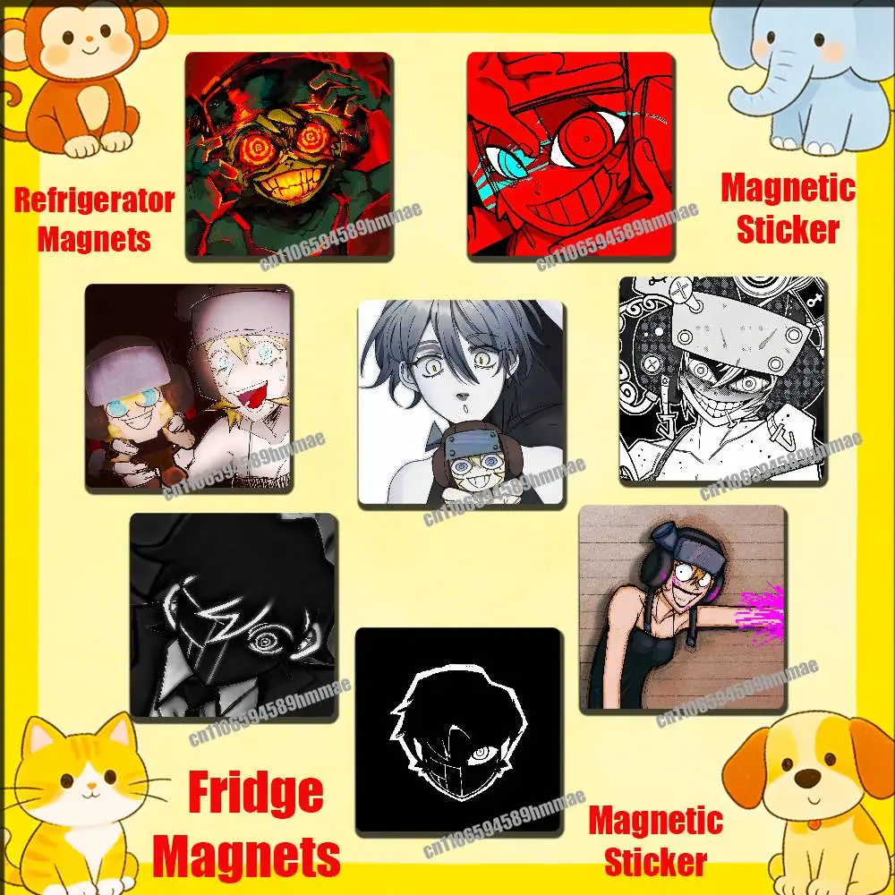 

For P-Psychopomp Vena Pompy Fridge Freezer Refrigerator Magnets Kitchen Metal Cabinet Magnetic Sticker Card