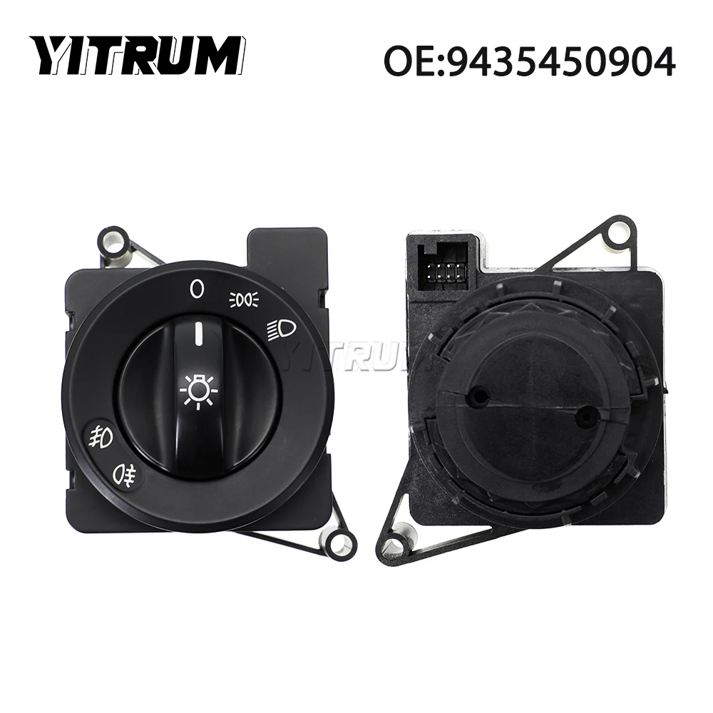 YITRUM 9435450904 A9435450904 Car Headlight Fog Lamp Light Control Switch For Mercedes Benz Actros