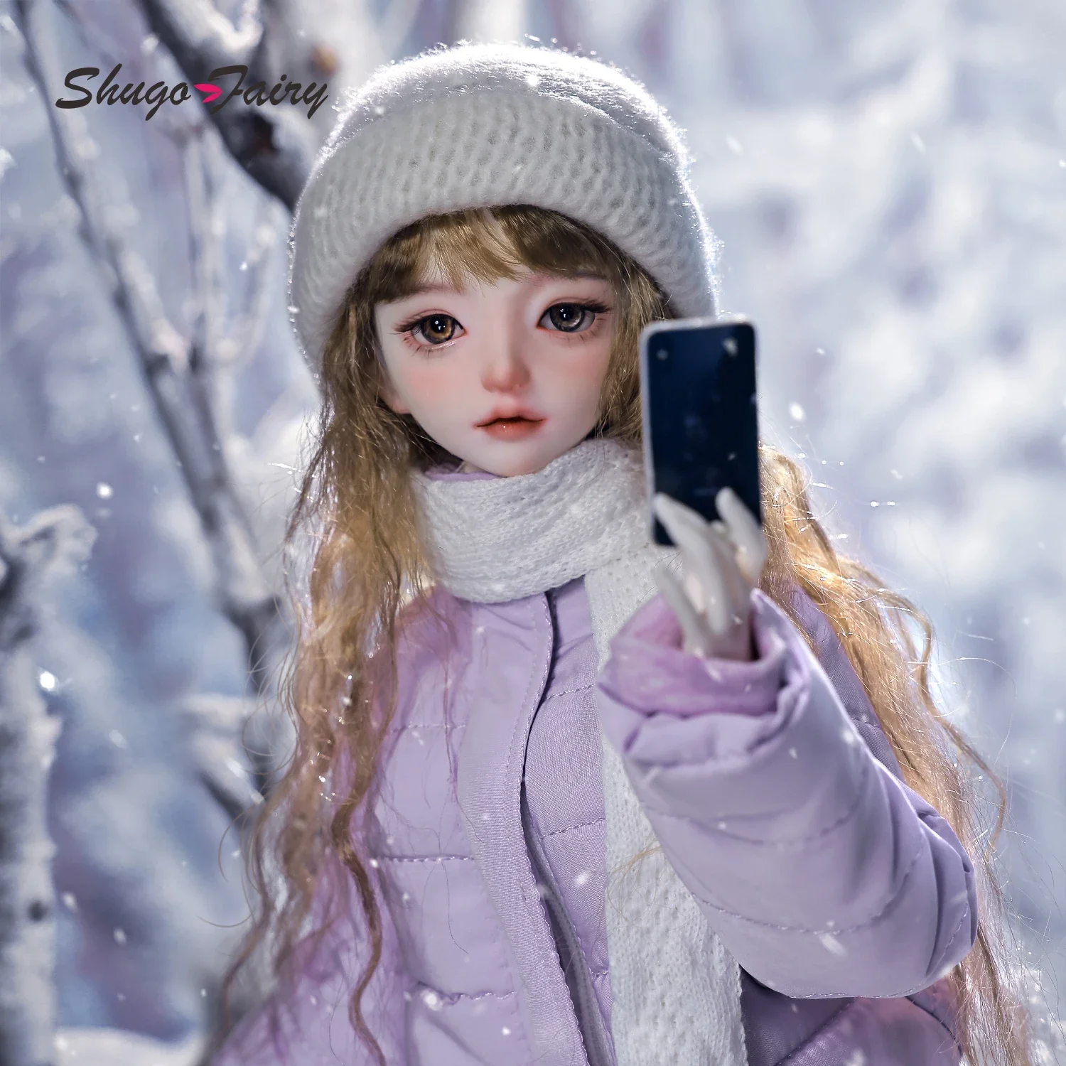 Shugafairy Cirra Original Bjd Doll 1/4 Full Set Female Winter Cute Casual Style Toy For Girls Ball Jointed Dolls