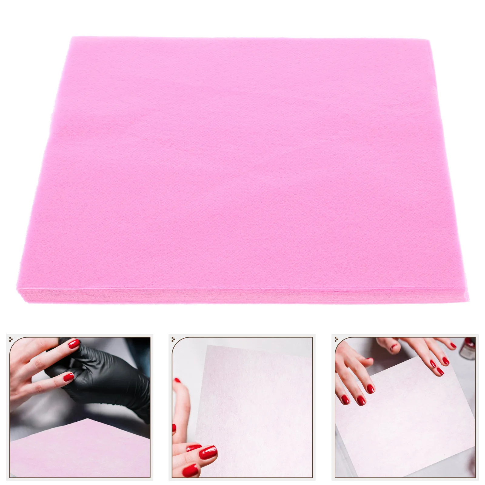 

200Pcs Nail Dust Collector Mesh Filters Non-Woven Filter Paper for Manicure Vacuum Cleaner Efficient Dust Absorption No Fiber