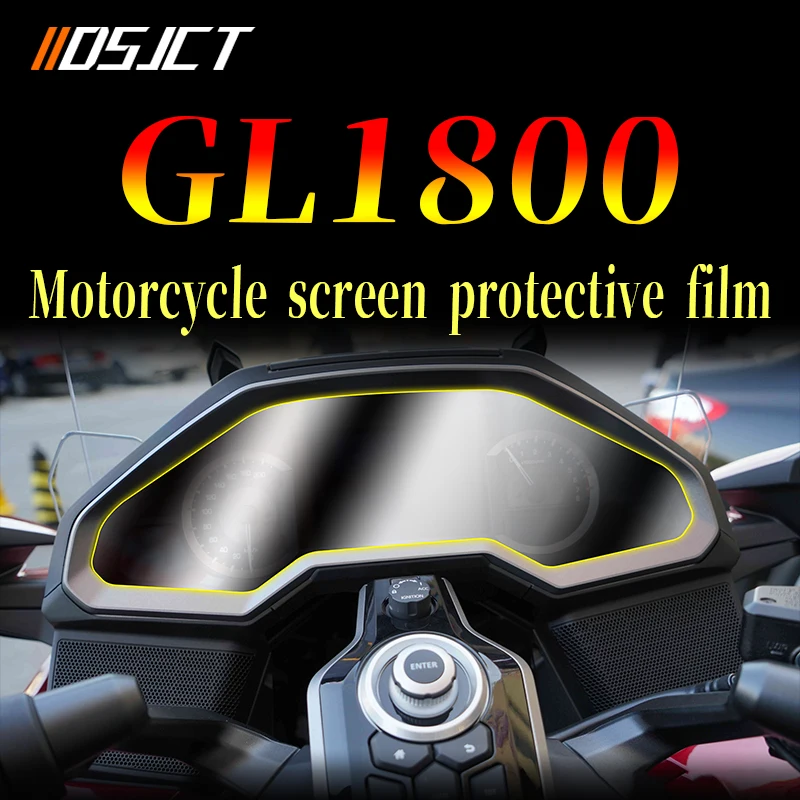 

For HONDA Gold Wing 1800 GL1800 F6C Goldwing GL 1800 2018-2021 Motorcycle Speedometer Scratch Cluster Screen Film Protector