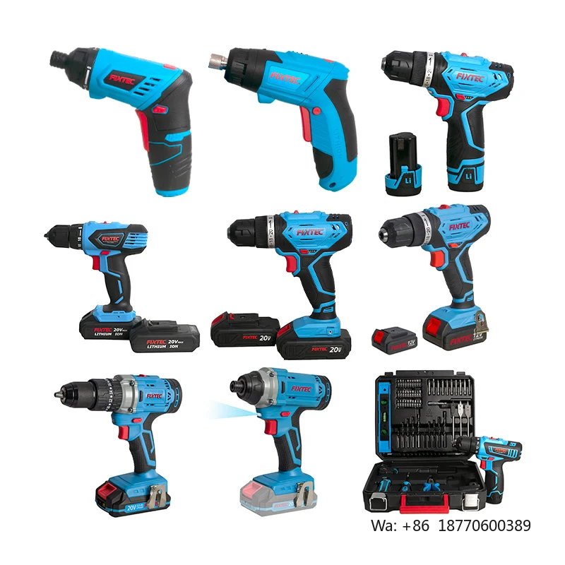 

FIXTEC Hardware Tools, Electric Engineering & Cordless Tool Set with Electrician's Tool Bag
