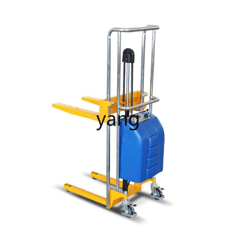 LT electric stacker small semi-electric hydraulic lift forklift mini lift
