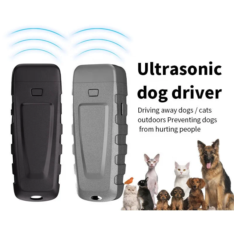 Portable Handheld Powerful Scare Ultrasonic Dog Cat Deterrent Rejection Rod No Dog Noise Outdoor Anti-Barking Device