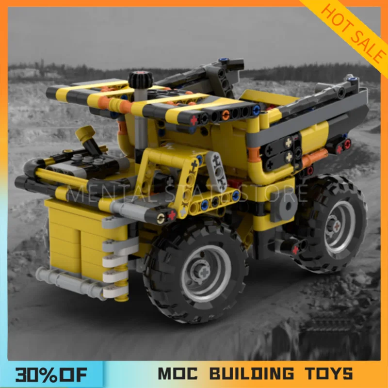 

562PCS Customized MOC Mining dump truck Building Blocks Technology Bricks DIY Creative Assembly Education Toys Holiday Gift