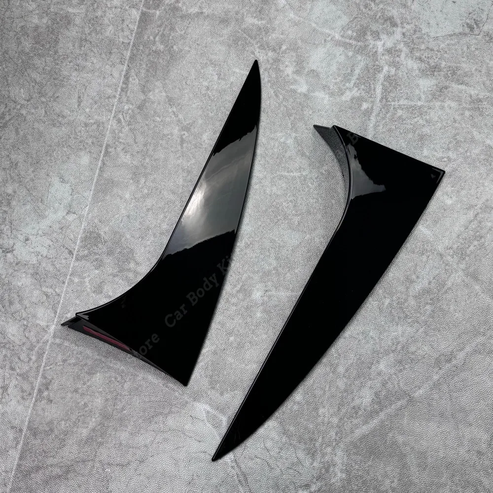 Heckscheibenspoiler Seitenflügel Canard Cover Aufkleber Body Kit Tuning für Mercedes Benz CLA-Klasse Schießbremse X117 2013–2019 – Detail 8