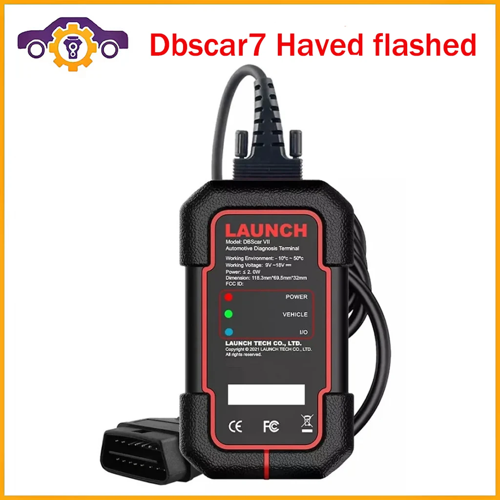 2024 NEW LAUNCH X431 DBSCAR7 DBSCARVII Full System Support D-Z and XD-IA-G OBD2 Diagnostic Tool  Obd Obd 2 Code Reader