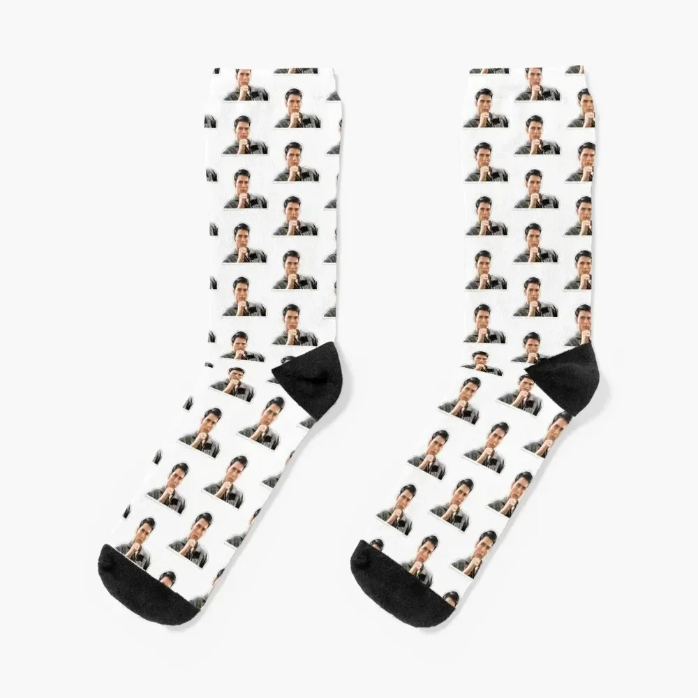 Young Tom Cruise Socks bright garter hip hop Women Socks Men's