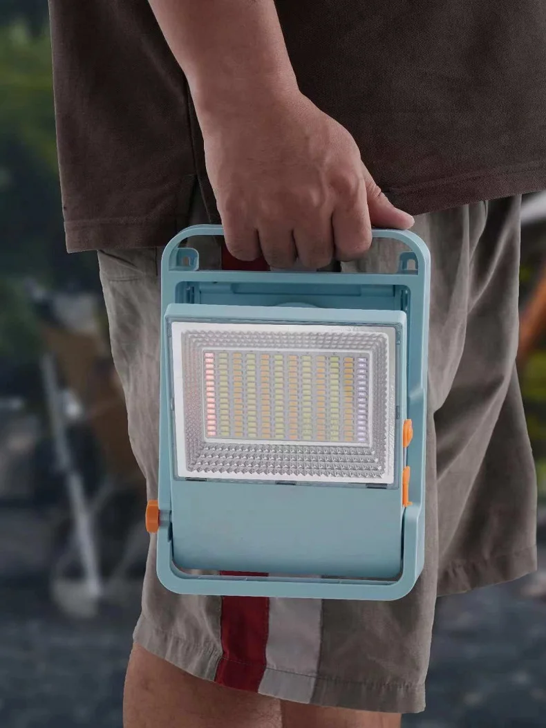 Separable Structure Solar Hand Lamp Lighting Angle Can be aAdjusted  New Solar Lamp Outdoor Portable Light