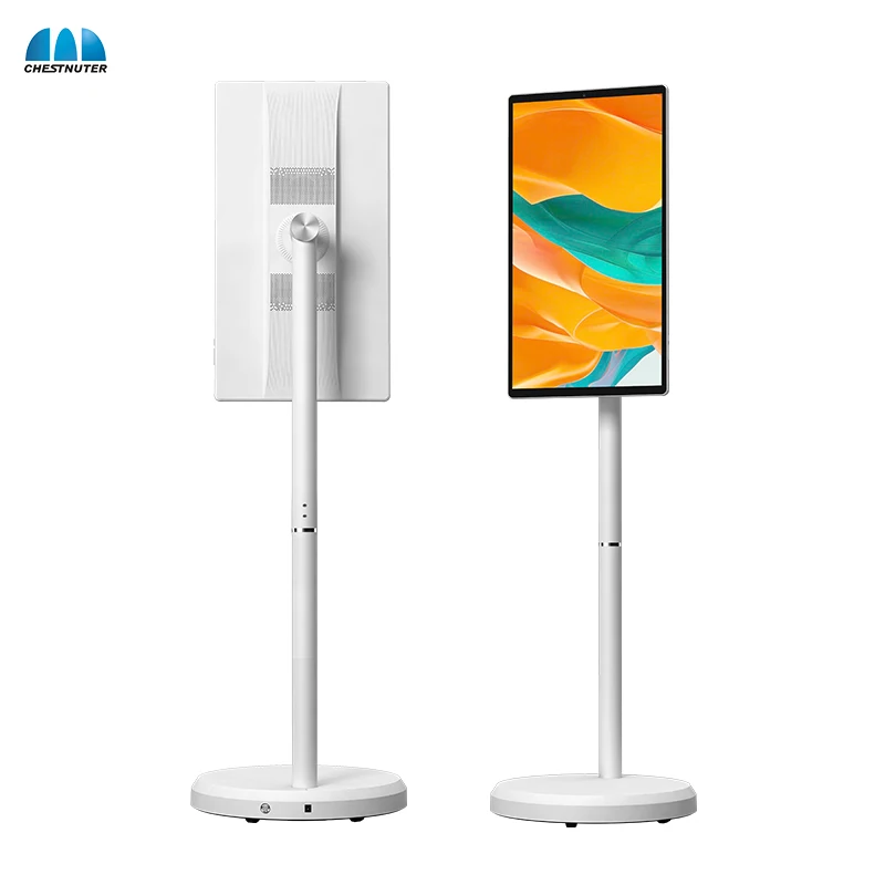 2026 Fashion Popular 21.5 Inch Battery-power Android 13 Lg Stand By Me Tv In-cell Touch Screen Gym Gaming Live Room Smart Tv