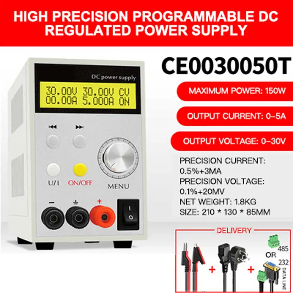 Dc Stabilized Voltage 36v60v Precision Adjustable Switching Power Supply 130v200v600v1500 Mobile Phone Maintenance Led