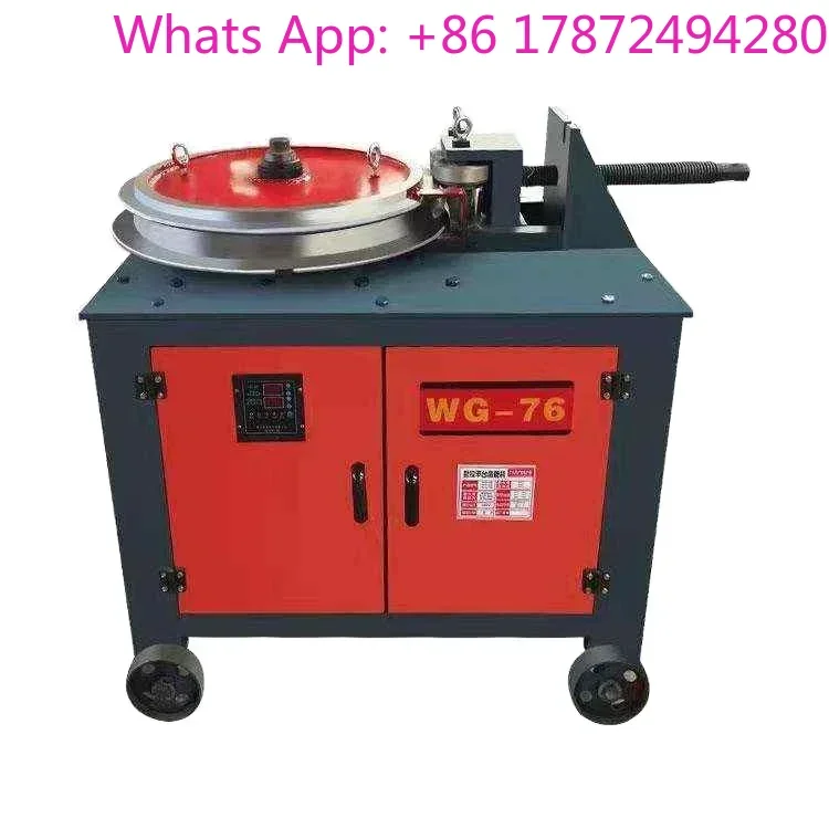 Iron Aluminium Round / Square Pipe Bending Machine digital Steel Bending Machine  CNC Automatic Tube Bender