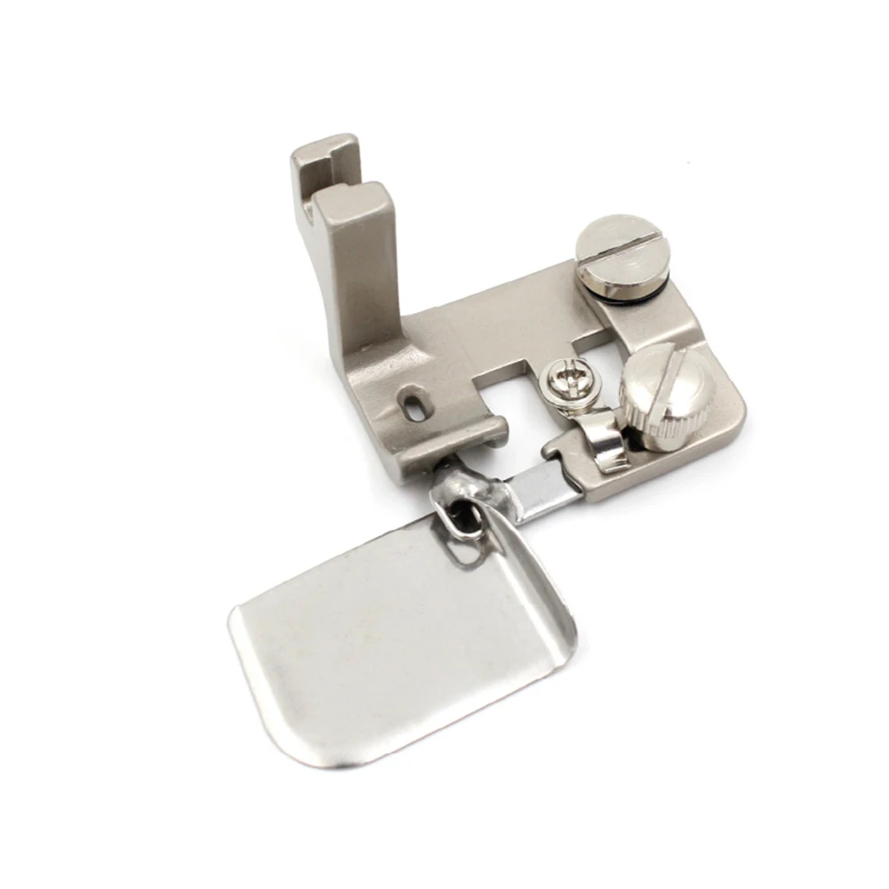 F502​ Hemming Presser Foot Binder Folder Fit Single Needle Lockstitch Sewing Machine Parts For Makes Clothes Round Angle Turning