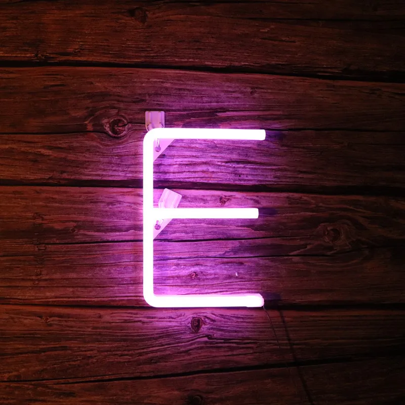 Purple Numerals Neon LED Lights, Alphabet Number, Decorative Light Words for Wedding, Christmas, Birthday Party, Home, Shop, Bar