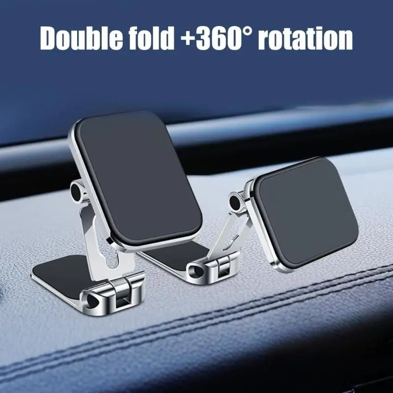 R53C حامل هاتف السيارة المغناطيسي آمن ومريح، حامل هاتف على لوحة القيادة 360 قابل للتعديل عالميًا للهاتف المحمول #3