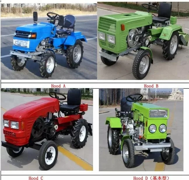 Traktor Mini pertanian, 20Hp 25hp 30hp 40hp serbaguna