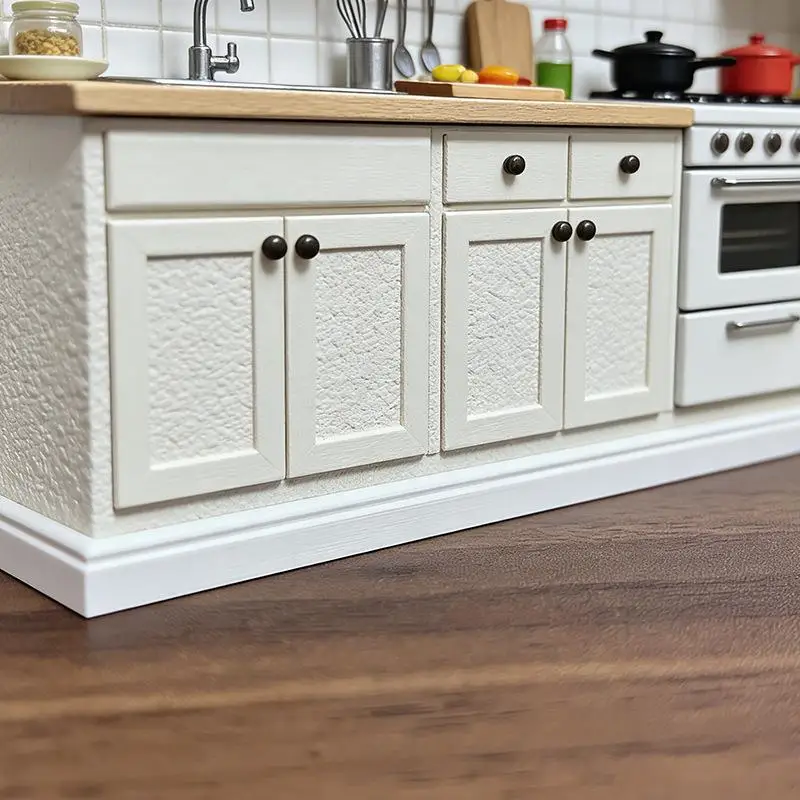 

1/3 шт. Декоративная лента для кукольного домика: плинтус и потолочная линия для микроландшафта, аксессуары для кукольного домика, сделанные вручную, для создания сцен своими руками