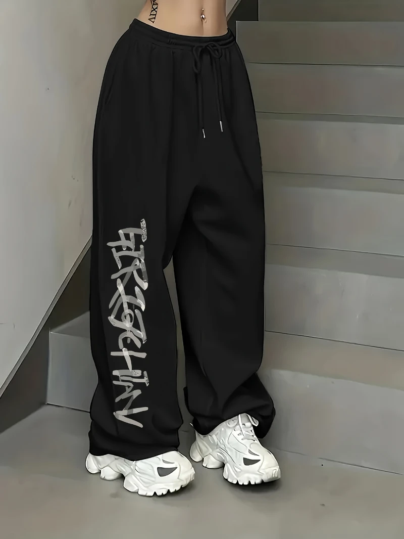 

Men'S Loose-Fit Jogger Pants with Drawstring Waist Lightweight Athletic Pants, Side Pockets Gym Running Casual Streetwear