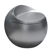 One Piece Smart Toilet Egg-Shaped Bidet Seat Built In Heated Seat Intelligent Integrated Toilet Dryer Warm Water Deodorization