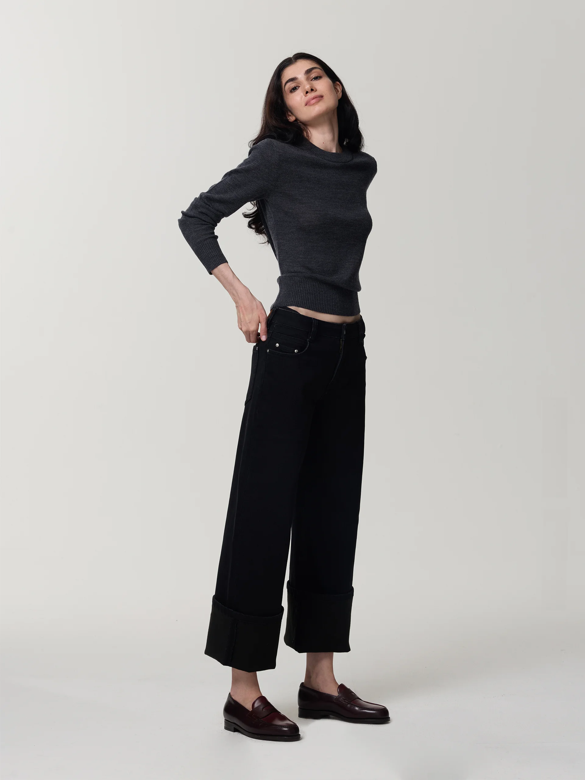 

OU A2 Fce Теплые классические зимние джинсы на подкладке, женские прямые джинсы из хлопка с эластичной резинкой на талии