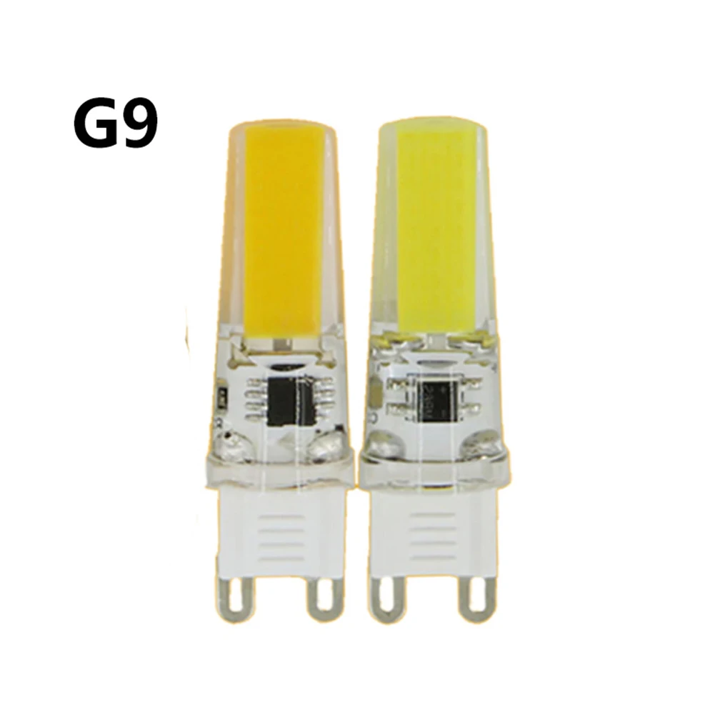 G9 Led Corn Light G4 Silicone Lighting Cob Dimming Bulb 220v Energy Saving 9w Sapphire E14 Warm White Light 2508