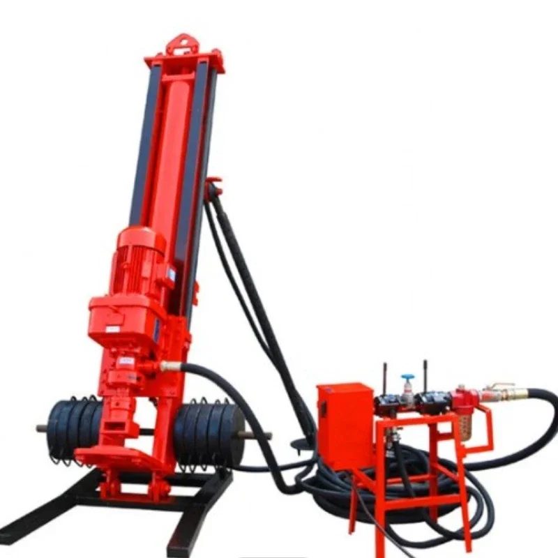 YGYG 200m Depth Rock Drilling Machine Air DTH Water Well BoreHole Drilling Rig