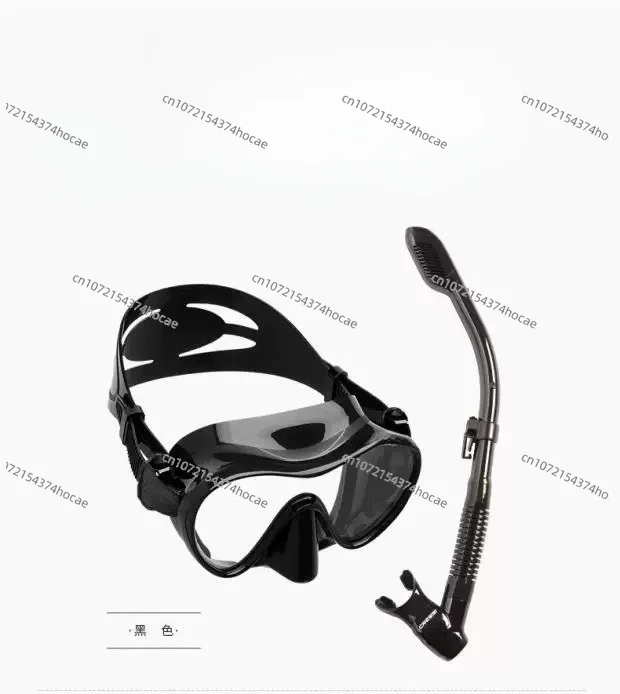 Diving mask set, unisex deep diving snorkeling mask, dry snorkel